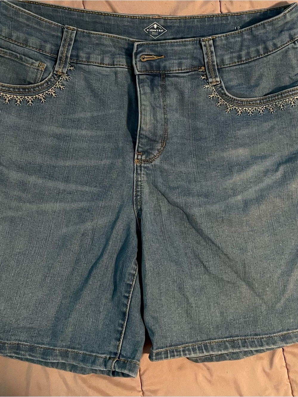 Light Blue woman’s Denim Jeans Shorts - Classic Casual